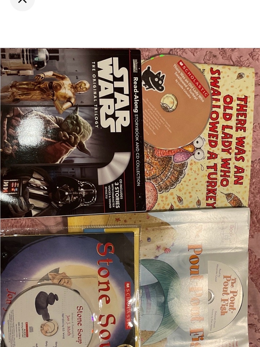 Scholastic Star Wars Read-Along Storybook and CD - Black